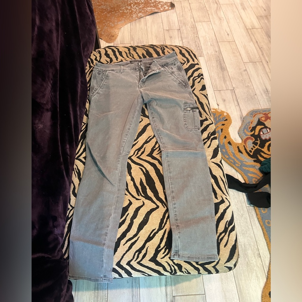 Level 99 Charcoal Denim Pants